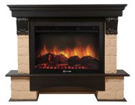 Forte 30U (угловой) камень бежевый, шпон темный дуб