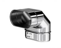 Craft Oval колено 90° (316/0,5) 120х240 мен.